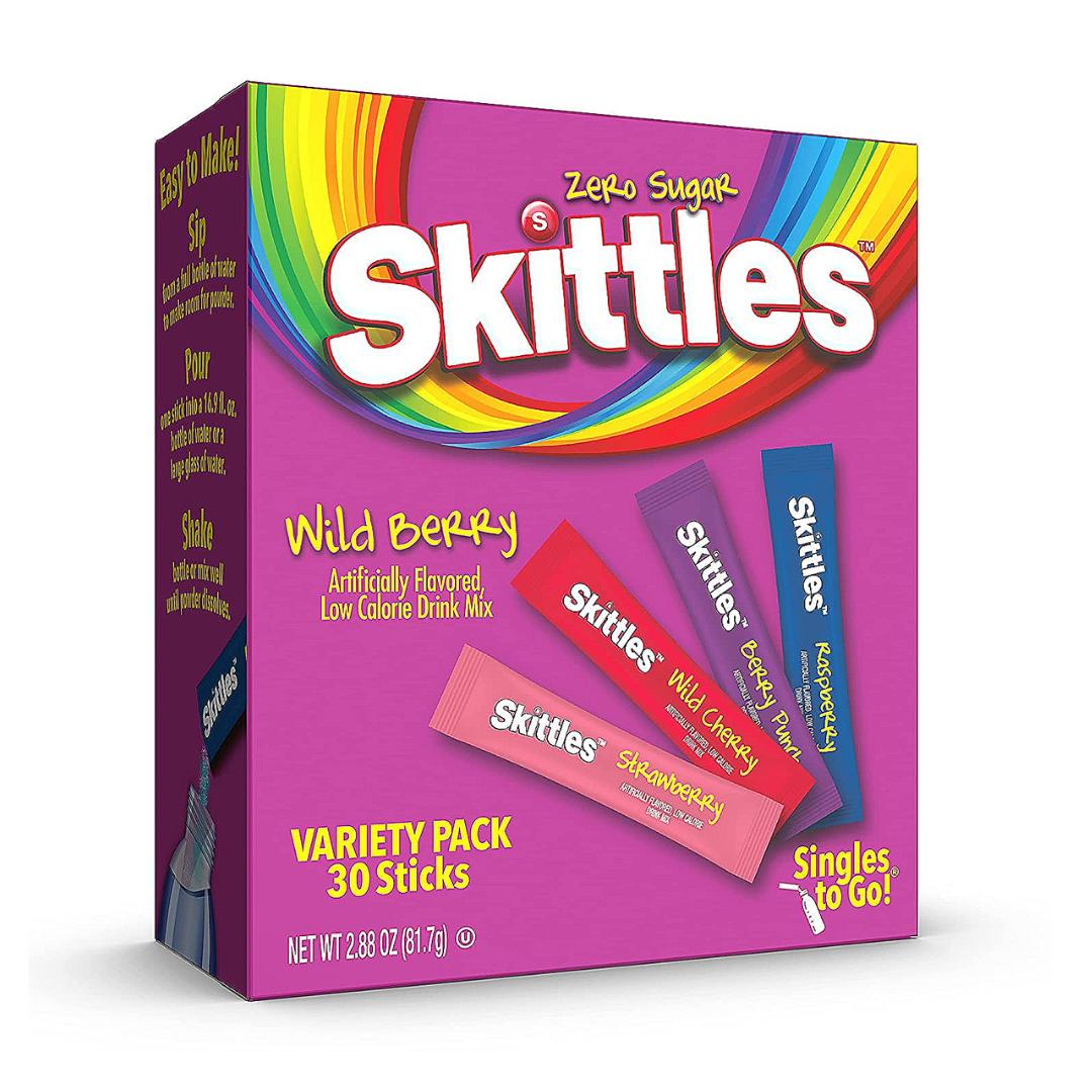 Skittles Variety Pack - Wild Berry - 30 Sachets