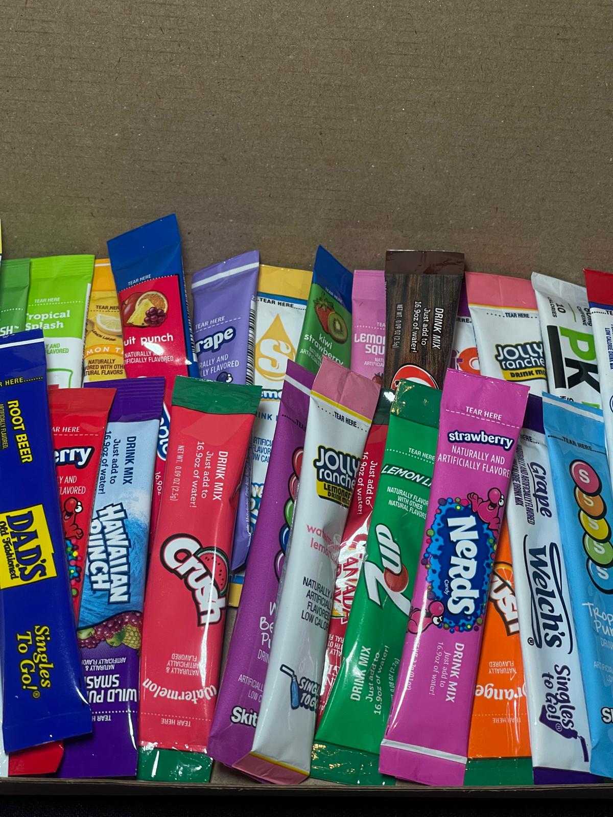 30 American Single to Go - Drink Mix Postal Box - Different Flavours to try