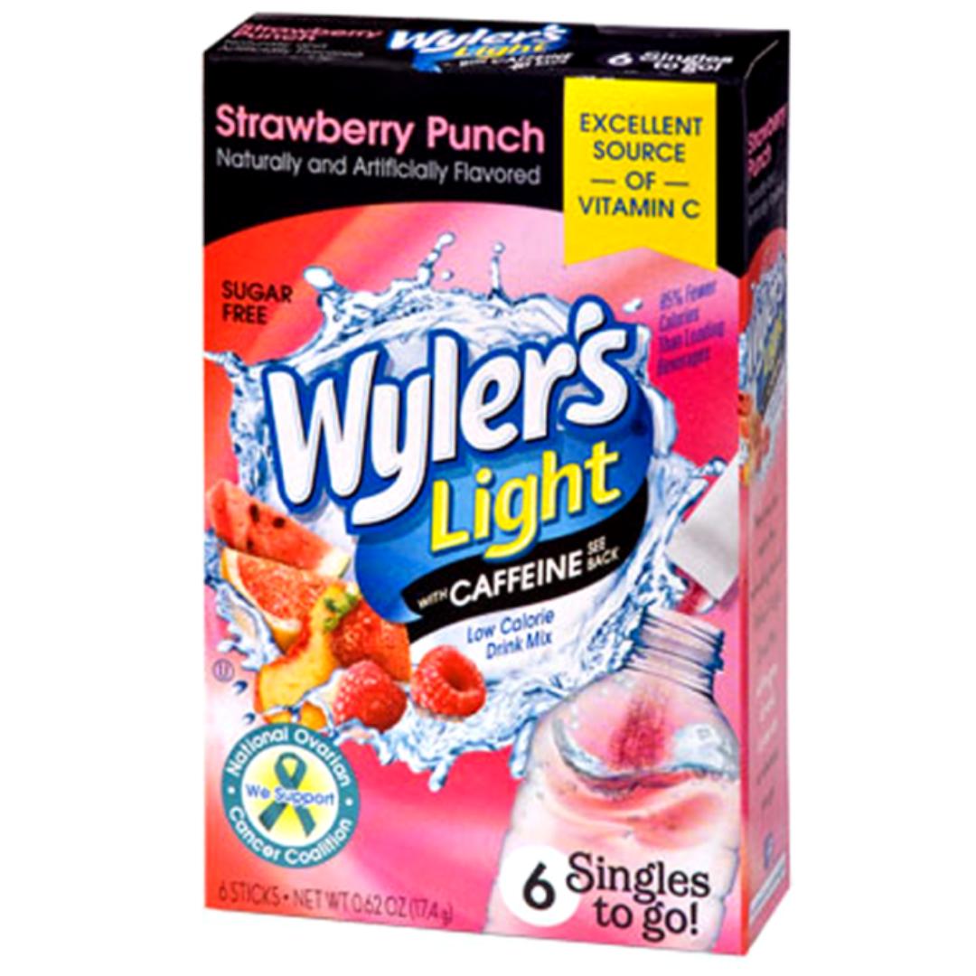 Wyler's Light with Caffeine - Strawberry Punch Singles To Go
