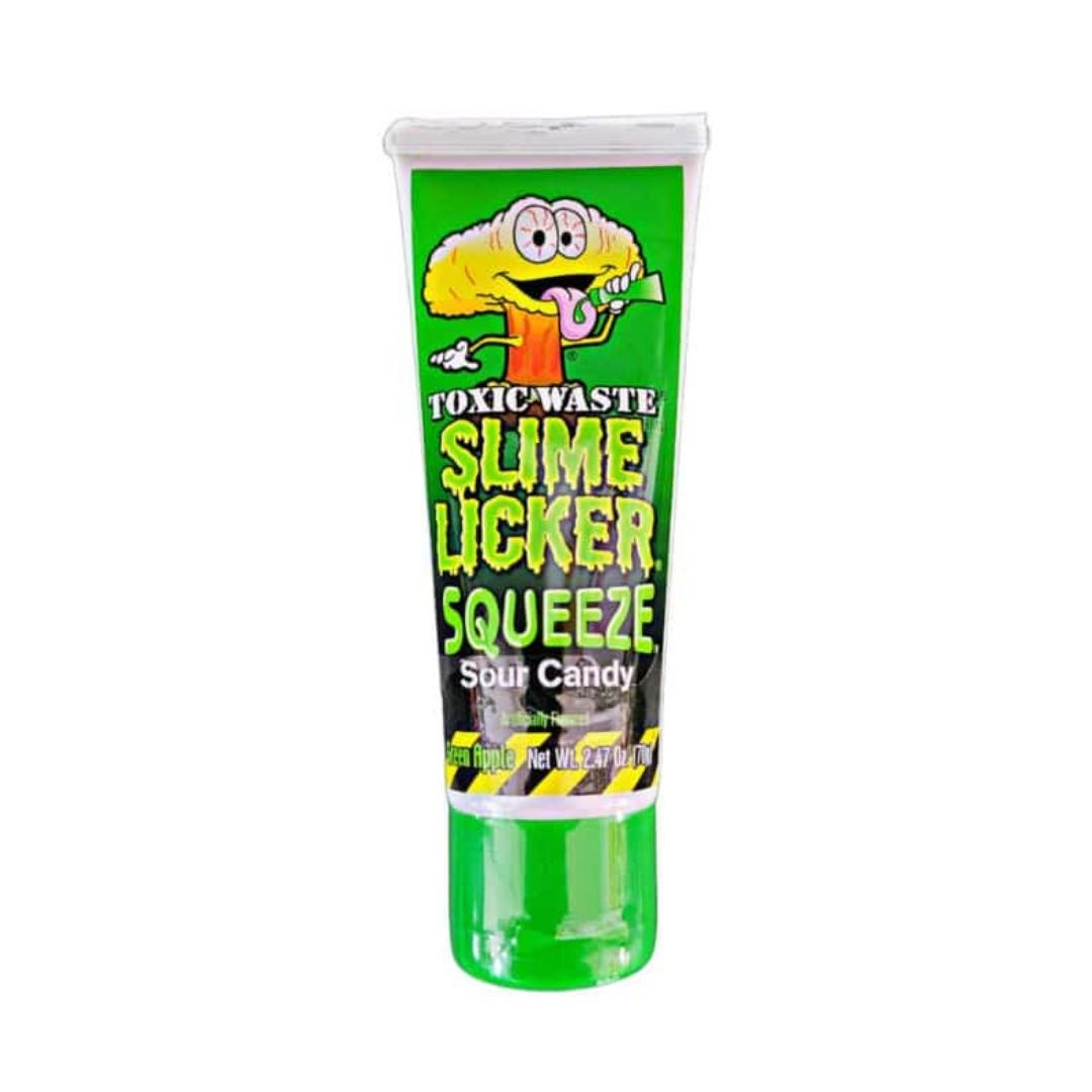 Toxic Waste Slime Licker Squeeze - Green Apple 70g