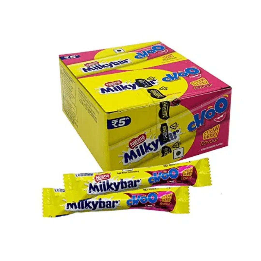 MilkyBar Choo Strawberry Box of 24 Candylicious Time