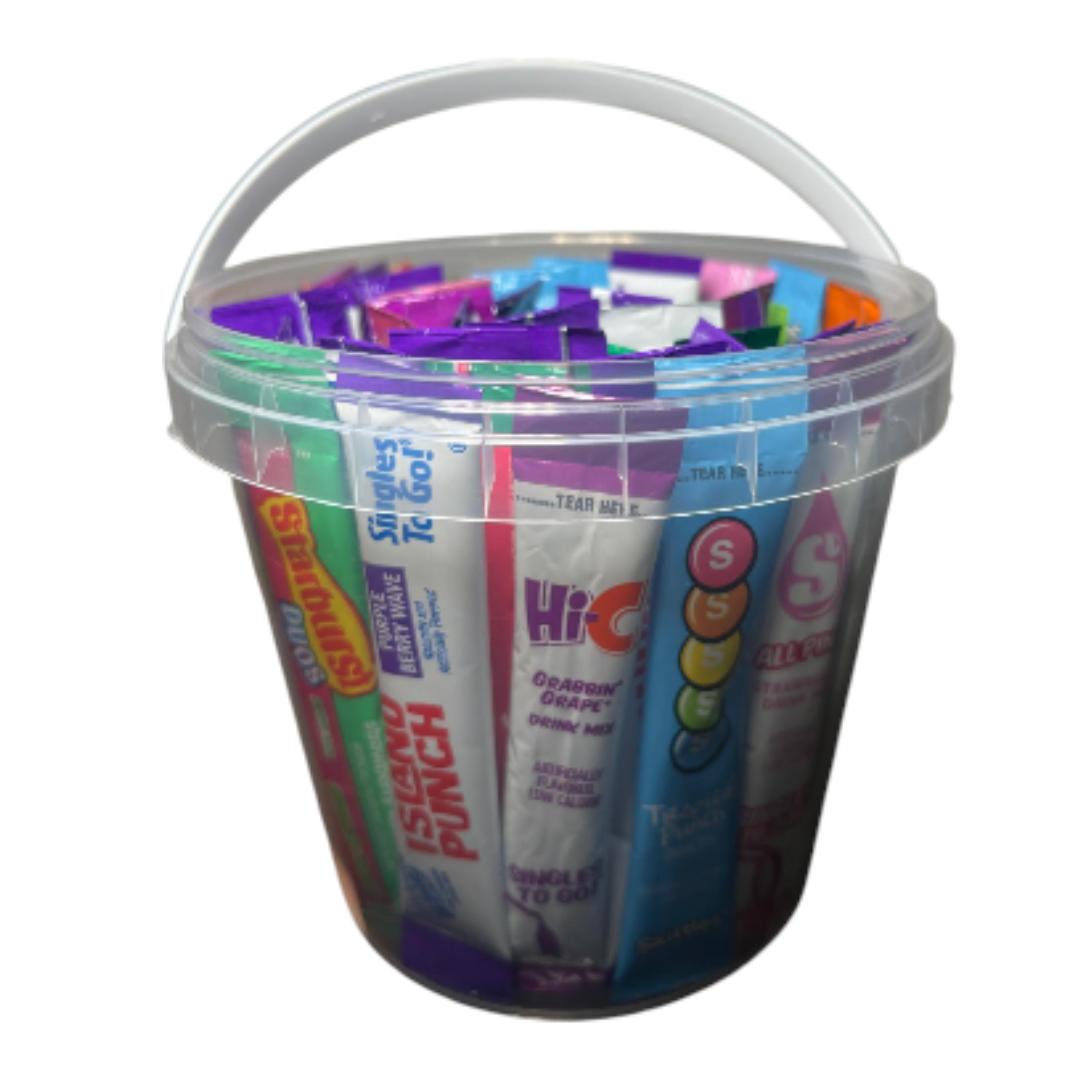 60 American Drink Mix Satchets Single to go in a 1kg Tub