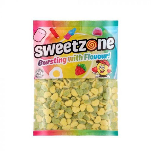 Sweetzone Apple & Custard Hearts 1kg