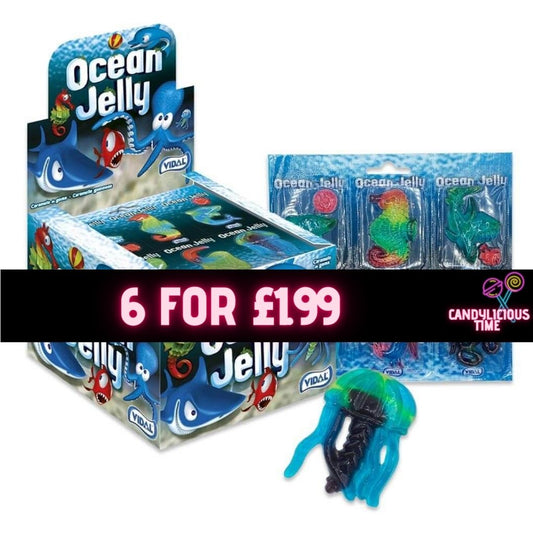 Vidal Animal Jelly (11g) Pack of 6 - Vidal Ocean Jelly