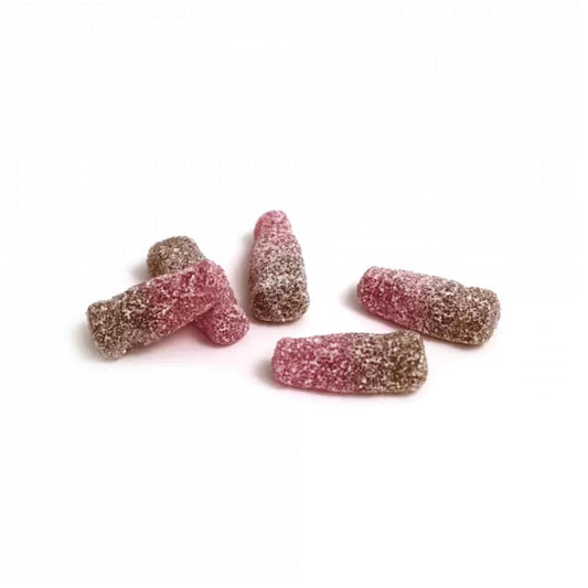 Custom Pick N Mix Candy - Fizzy Cherry Cola Bottles (Vegan) - 100g
