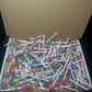 100 Vidal Lollipops Postal Box - Variety of Flavours Strawberry and Cream, Tongue Painter, Blue Raspberry, Traffic Light and Assorted Fruit