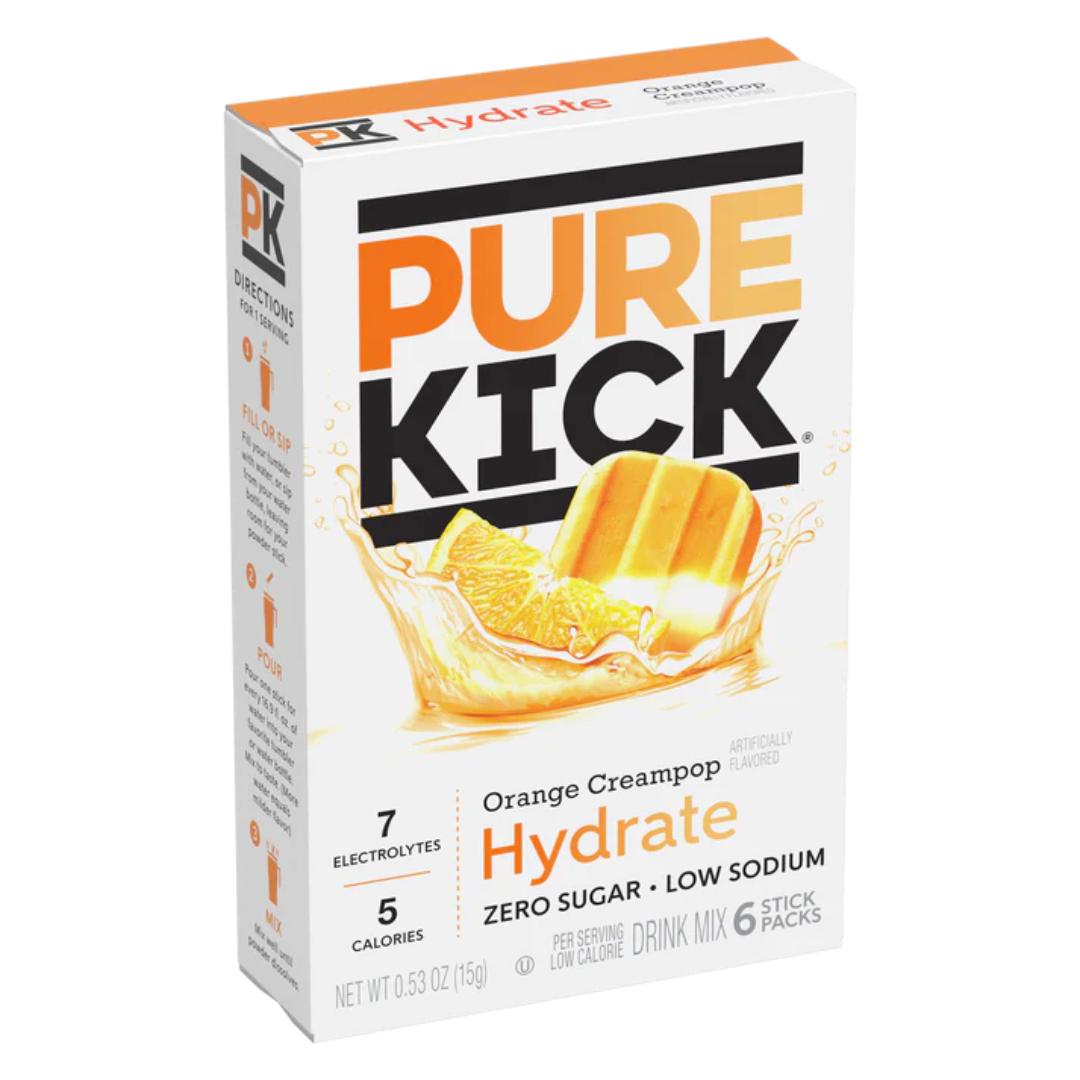Pure Kick Orange Creampop Singles To Go