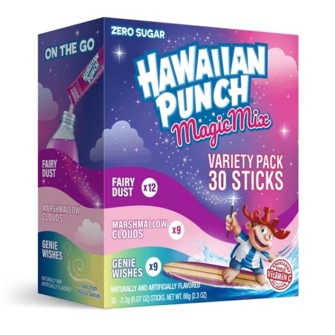 Hawaiian Punch Magic Mix - 30 Satchets Singles To Go