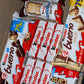 Kinder Milk Chocolate Gift Perfect For Birthdays, Christmas, Mothers Day, Fathers Day, Easter, Tasty Snack! Mini!