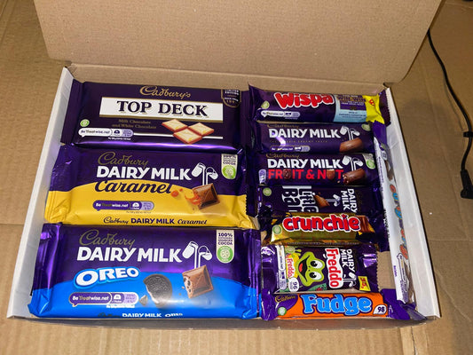 Cadburys Chocolate Postal Box - Bestselling Gift idea ( Chocolate Bar )