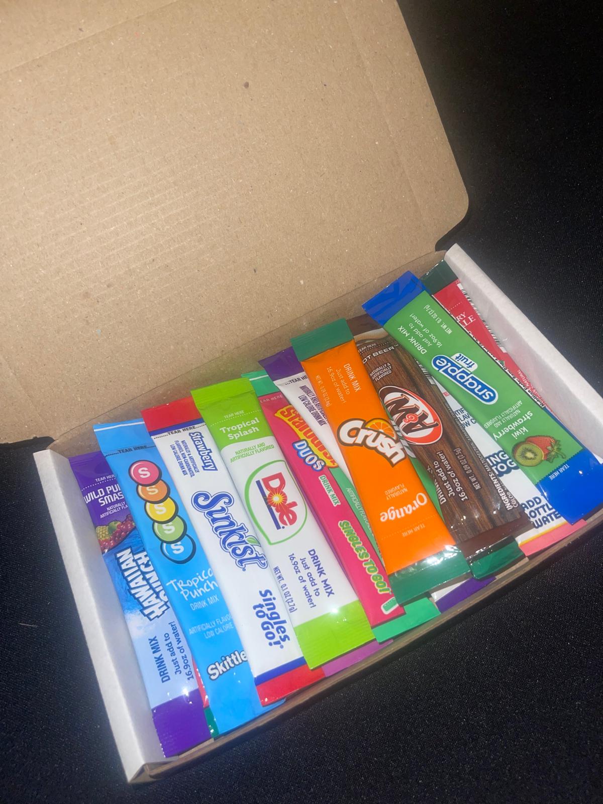 15 American Single to Go - Drink Mix Postal Box - Different Flavours to try