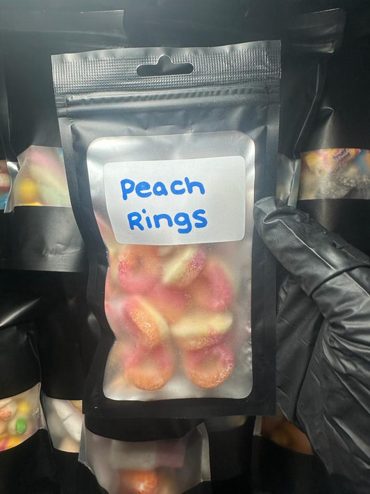 Freeze Dried Peach Rings - (Halal)