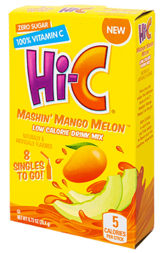 Hi-C Mashin Mango Melon Singles To Go