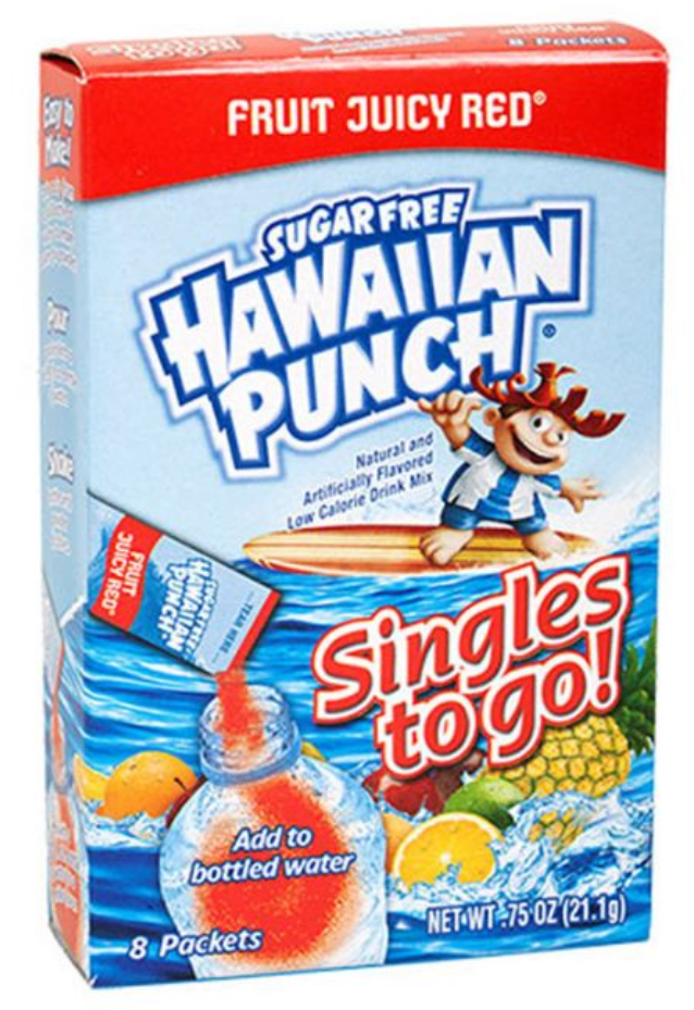 Hawaiian Punch Fruit Juicy Red Singles To Go