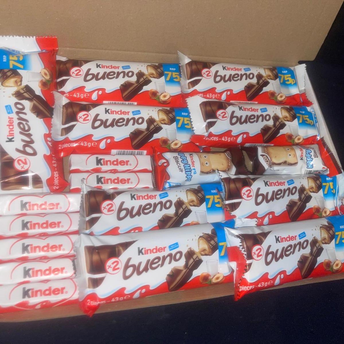Kinder Bueno Chocolates Gift Large Postal Box - Bestselling Chocolate Birthday Gift Bars