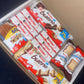 Kinder Milk Chocolate Gift Perfect For Birthdays, Christmas, Mothers Day, Fathers Day, Easter, Tasty Snack! Mini!