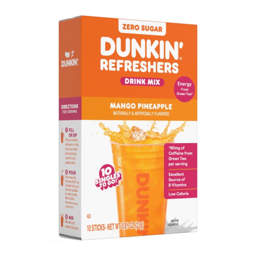 Dunkin' Refreshers X Mango Pineapple Singles To Go