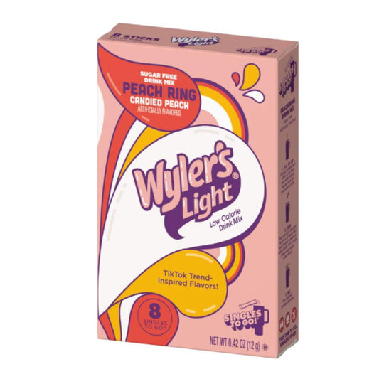 Wyler's Light - Peach Ring Singles To Go