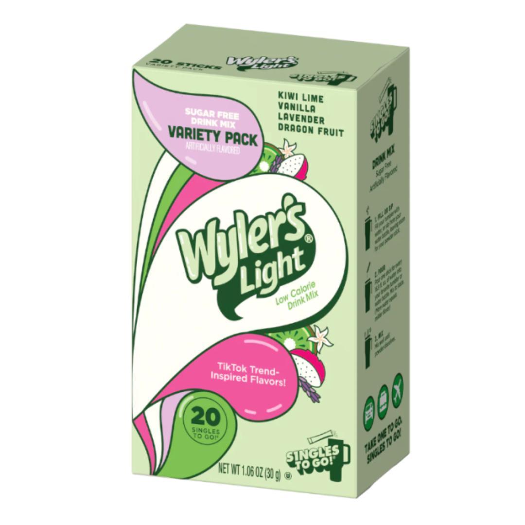 Wyler's Light Watertok Base Flavour - 20 Satchets Singles To Go