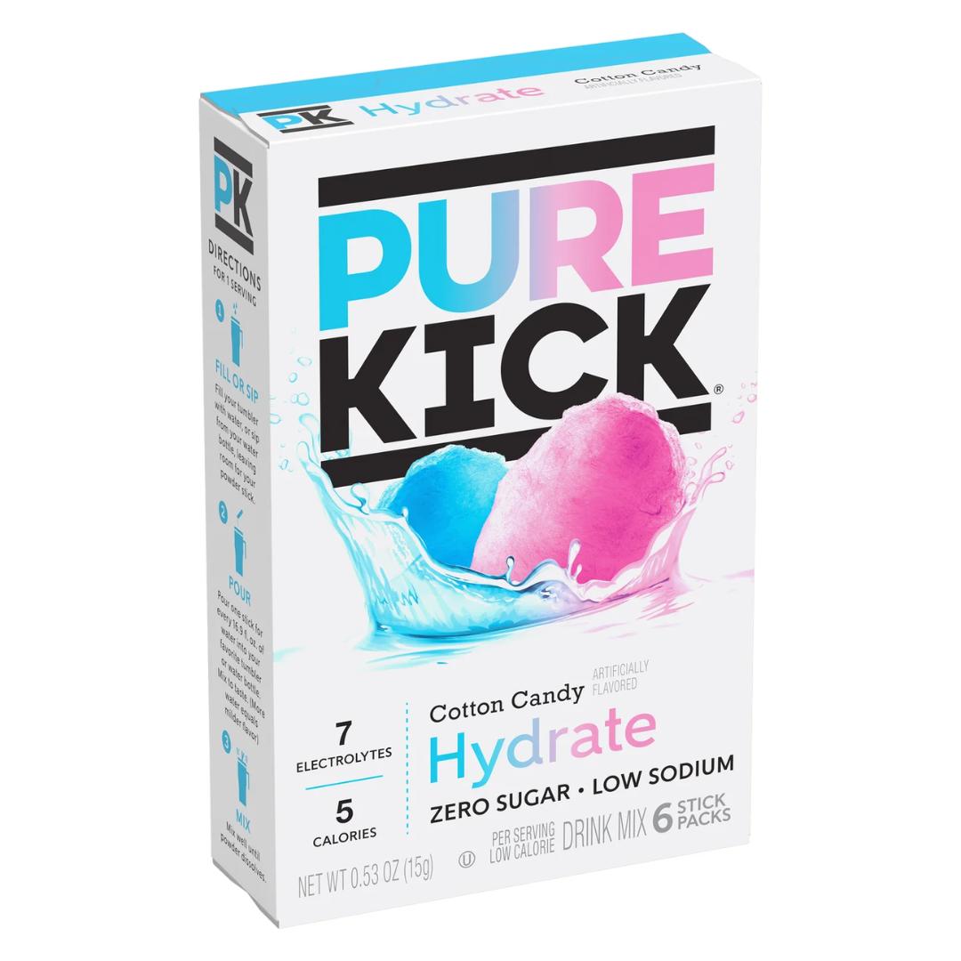 Pure Kick Cotton Candy Singles To Go