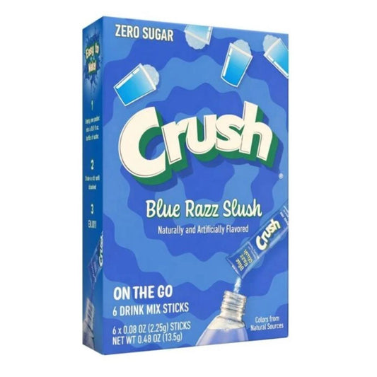 Crush Blue Razz Slush Singles To Go