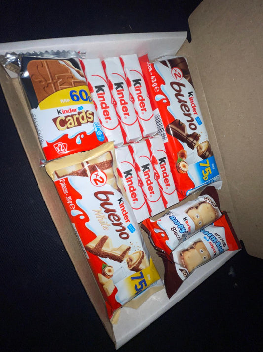 Kinder Milk Chocolate Gift Perfect For Birthdays, Christmas, Mothers Day, Fathers Day, Easter, Tasty Snack! Mini!