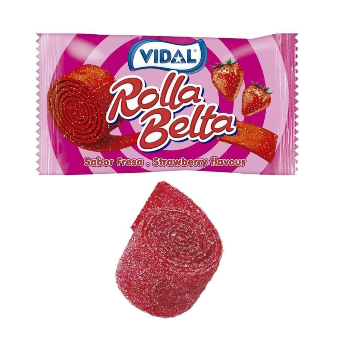 Vidal Rolla Belta  (20g) Strawberry Flavour