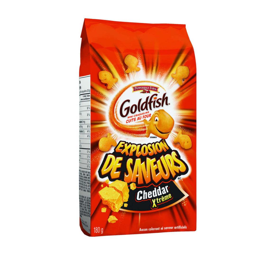 Goldfish Flavour Blasted Xtreme Cheddar Crackers Candylicious Time