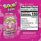 Warheads Sour Watermelon Soda (355ml)