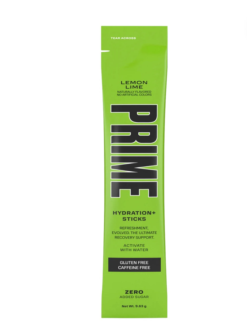 USA PRIME LEMON LIME Hydration Sticks- 6 Pack